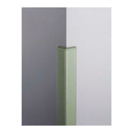 Pawling Surface Mounted Corner Guard PETG Over Aluminum, 2 Wing x 8', 90Deg CGP-20-8-554